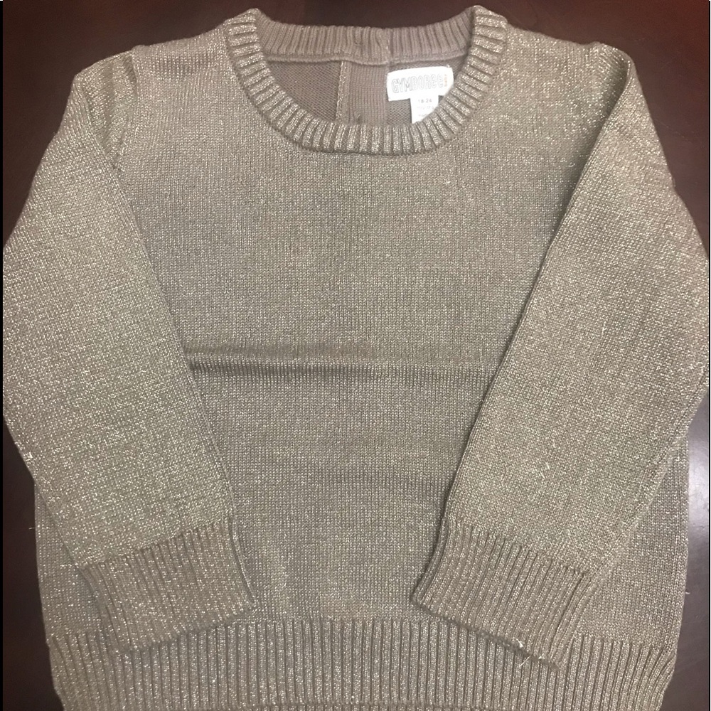 Gymboree Baby Girl Gold Sweater